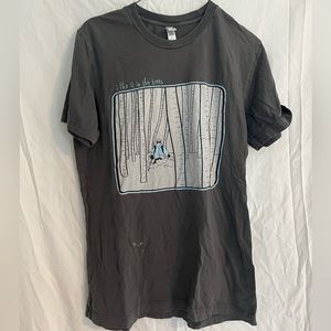 Canvas I like it in the trees graphic t shirt